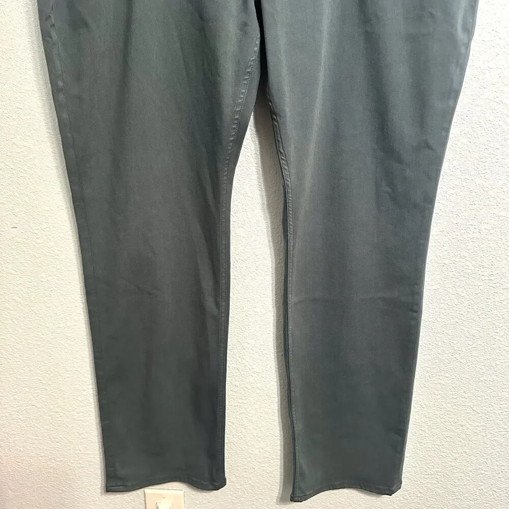 PAIGE Jeans Men’s Size 44 NORMANDIE Straight Blue Storm Sky Stretch Denim Pants - Picture 3 of 15